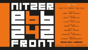 Front 242 and Nitzer Ebb announce 'Join The Forces Tour 2023'