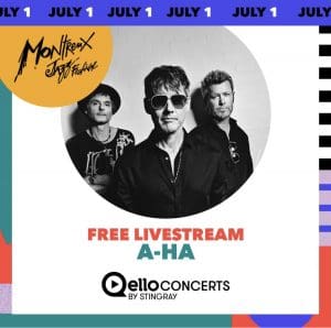 Watch a-ha via livestream from Montreux Jazz Festival this Friday