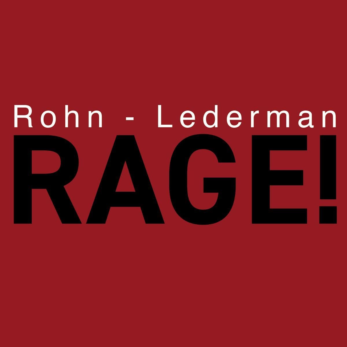 Electropop project Rohn - Lederman to release 'Rage!' Album on September 2nd - check a first video