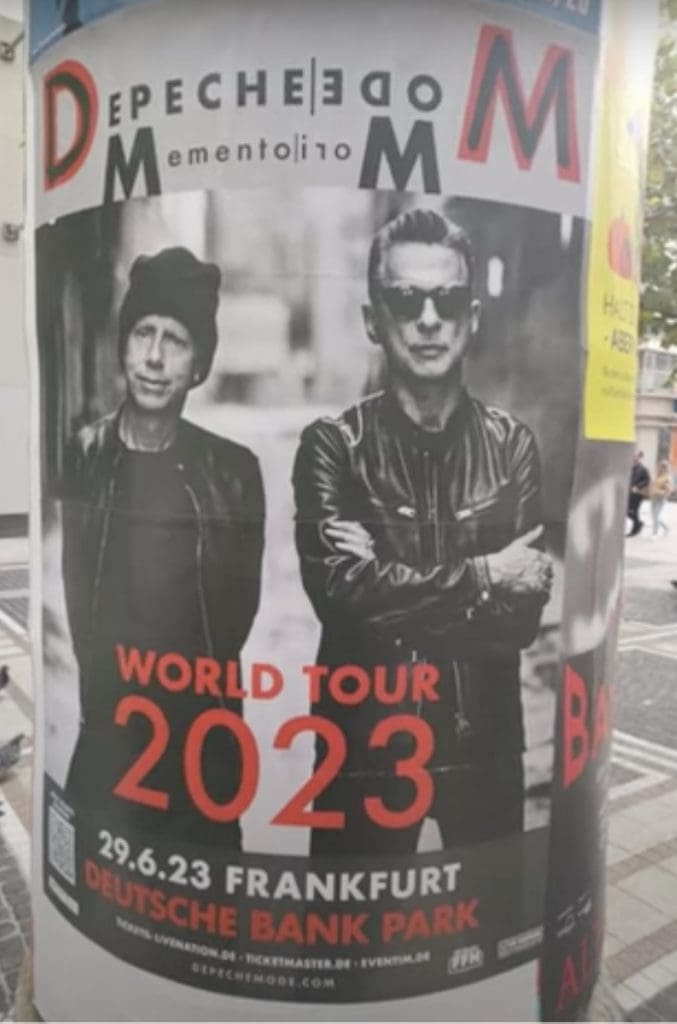 depeche mode tour italia 2023
