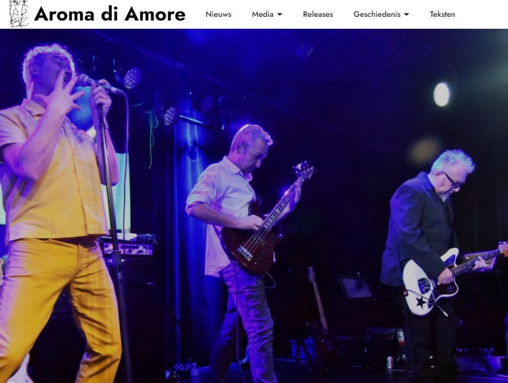 Belgian new wave pioneers Aroma di Amore play their very last concert