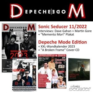Sonic Seducer goes Depeche Mode in two dedicated issues of the magazine
