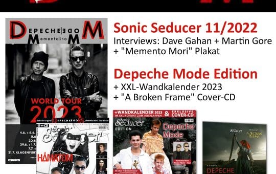 Sonic Seducer goes Depeche Mode in two dedicated issues of the magazine