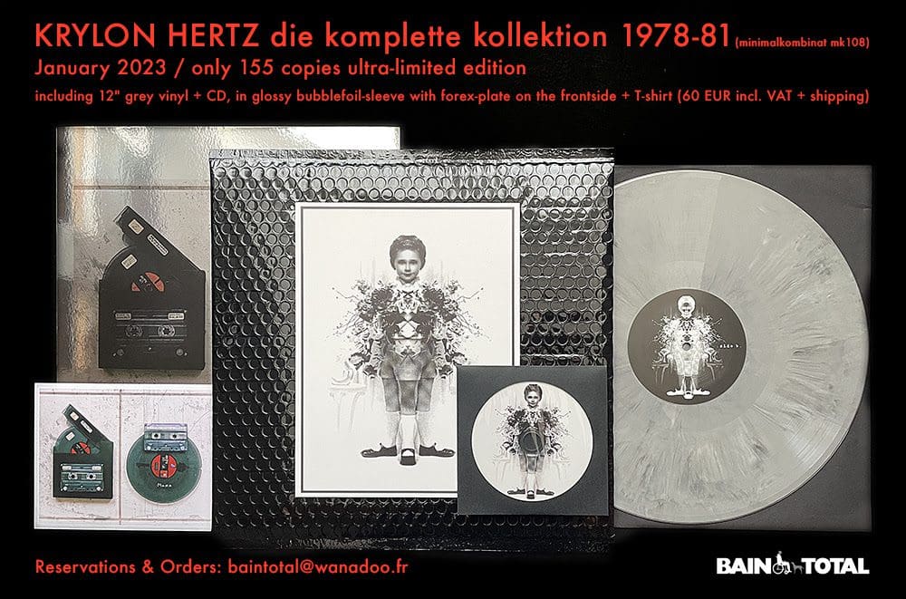 Krylon Hertz the Predie Form Project by Philippe F Gets Compiled albeit in a Very Limited Run on die Komplette Kollektion 19781981 Sideline Magazine Krylon Hertz, the Pre-die Form Project by Philippe F., Gets Compiled (albeit in a Very Limited Run) on 'die Komplette Kollektion (1978-1981)'