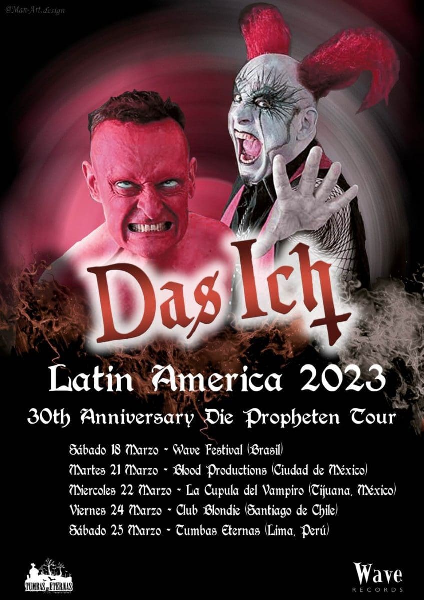 Das Ich goes on tour in Southamerica