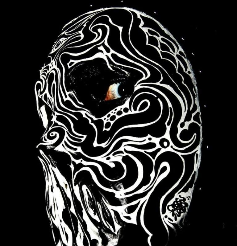 Slipknot's Jay Weinberg reveals mask made by Solid Blackline
