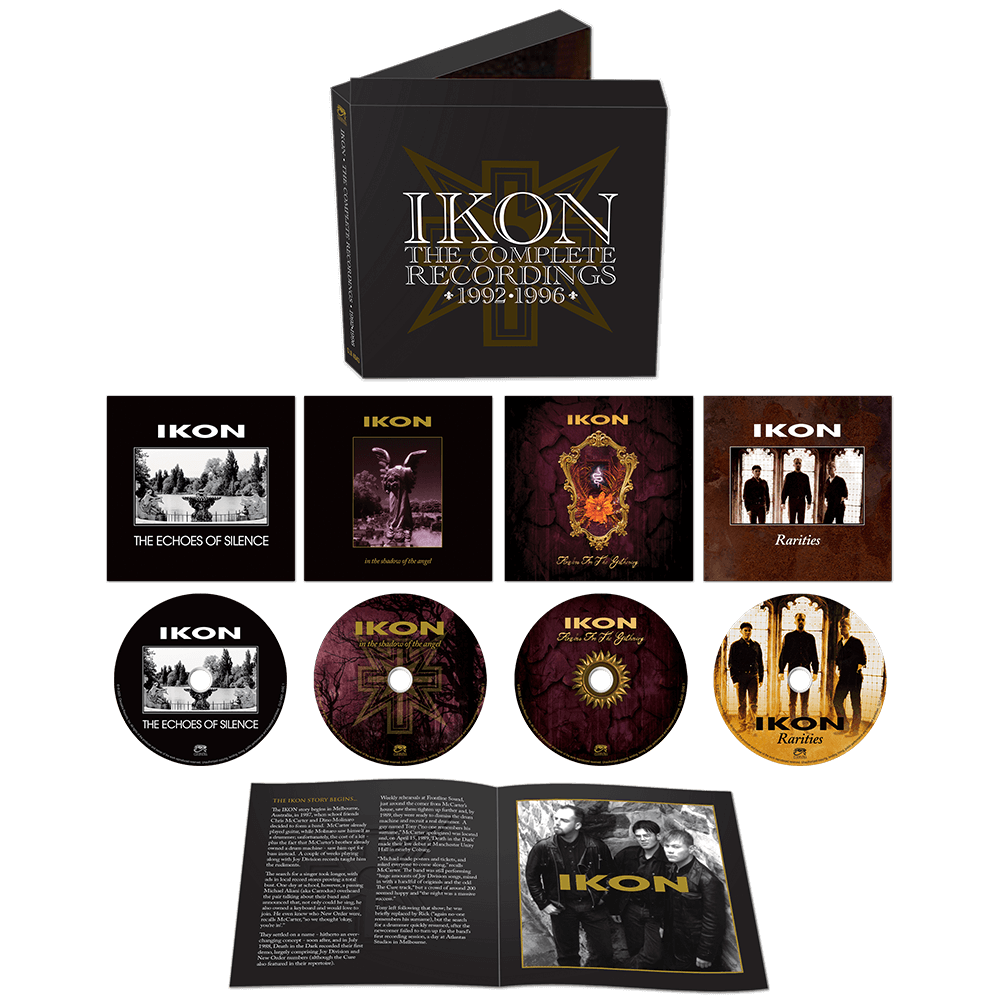Australian darkwave act Ikon compiles early years on 'The Complete Recordings 1992-1996', out via Cleopatra Records