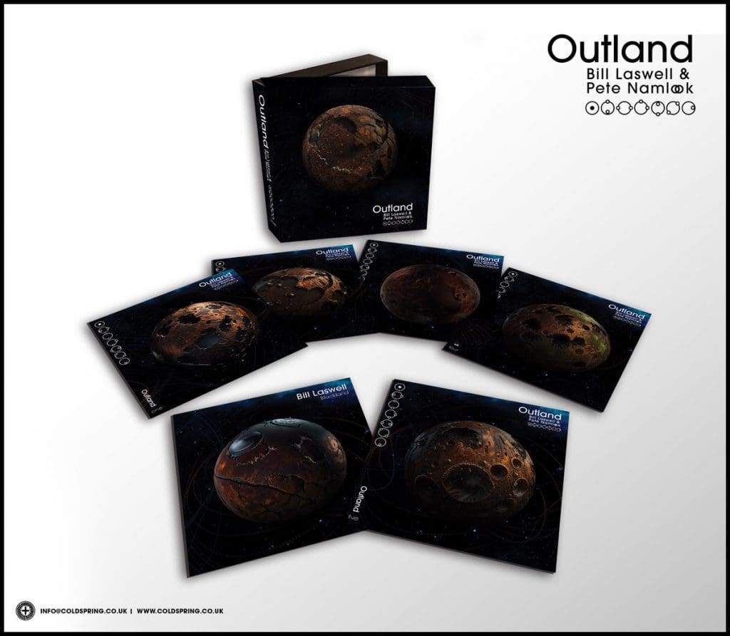 Bill Laswell & Pete Namlook collaboration on ambient 'Outland' series out now as 6xCD Box Set