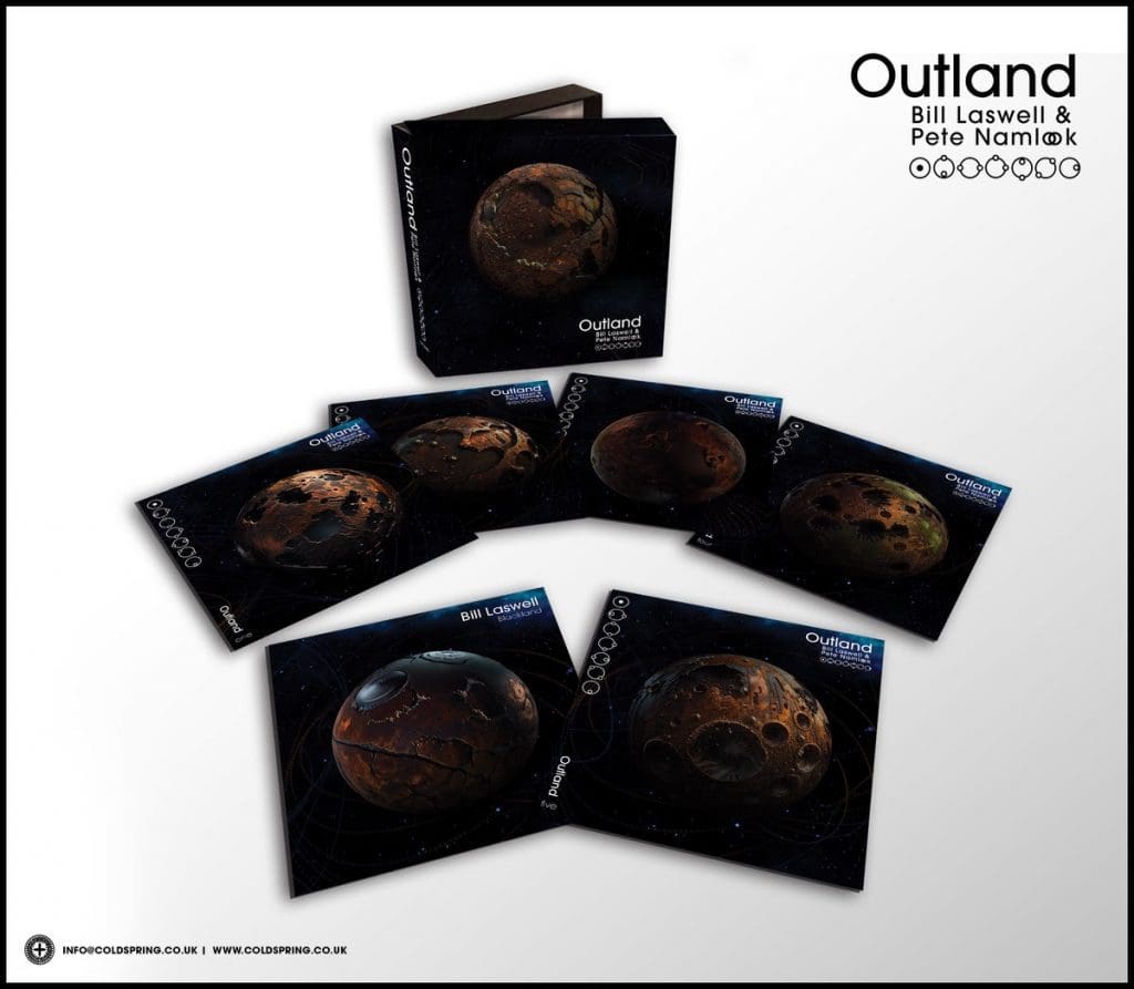 Bill Laswell Pete Namlook United on 6cd Boxset outland Sideline Magazine Bill Laswell & Pete Namlook United on 6cd Boxset 'outland'.