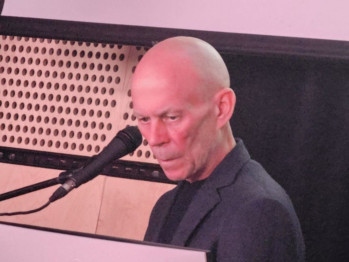 Vince Clarke + Sunroof live at London School of Economics, an exclusive review