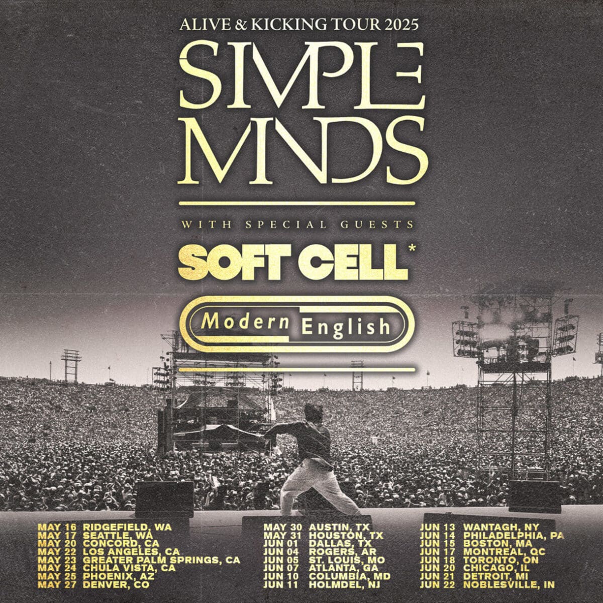 Modern English teams up with Simple Minds and Soft Cell for 2025 North American Tour