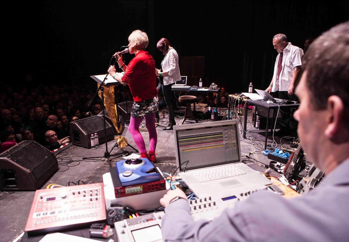 Throbbing Gristle (Photo by Paul Heartfield)