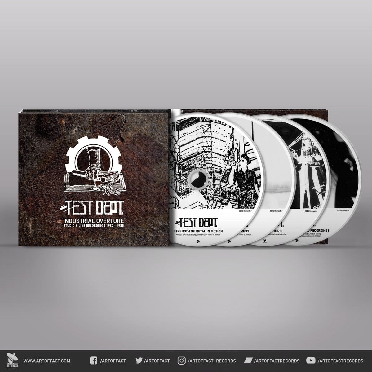 Test Dept announce 4xCD “Industrial Overture” box set