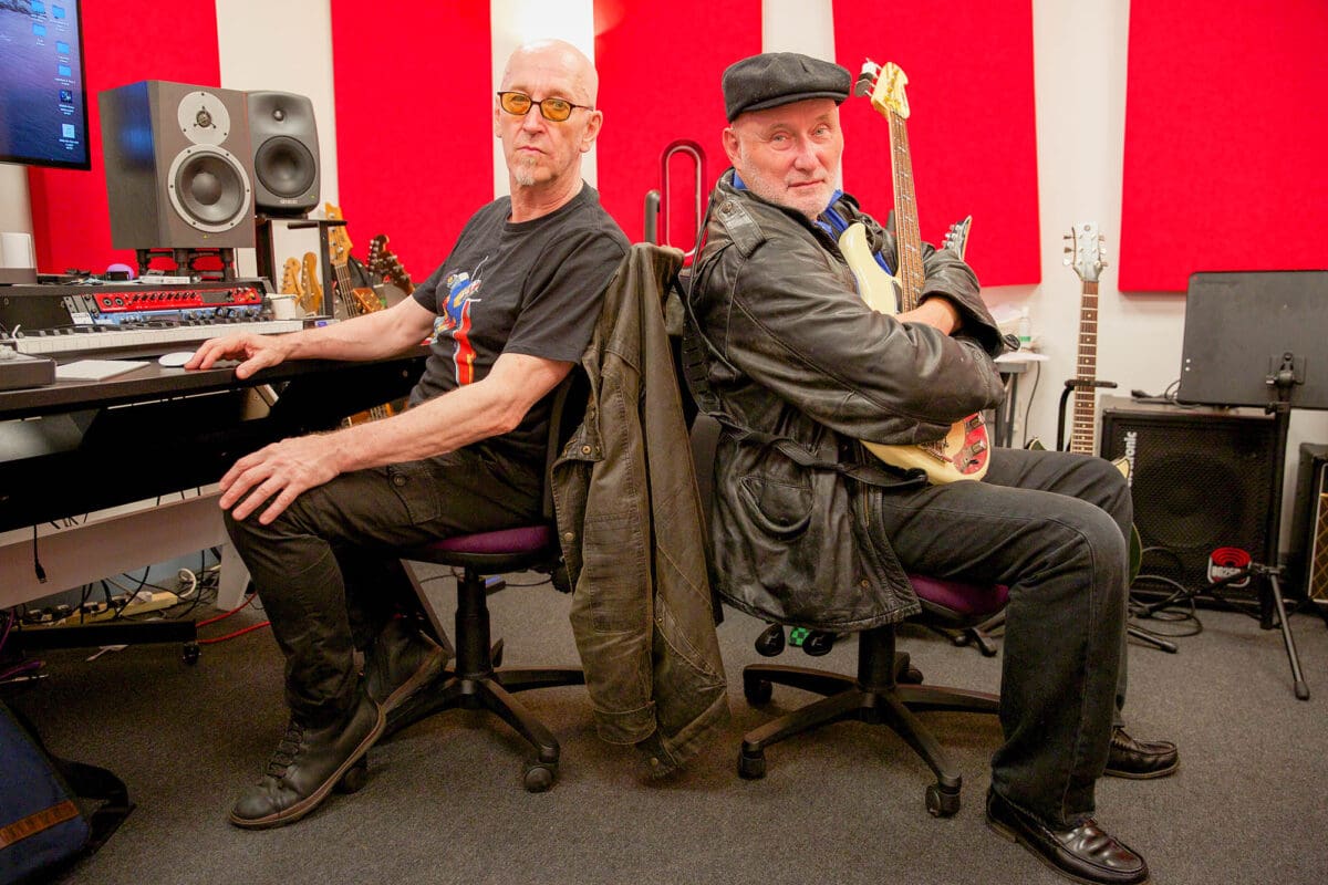 Jah Wobble and Jon Klein share 