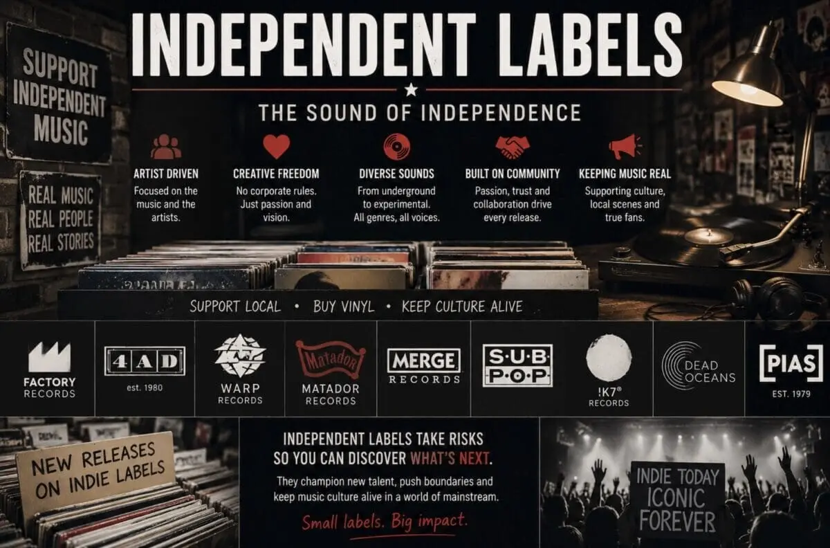 Independent Label Examples Independent labels explore new revenue streams as streaming royalties ...