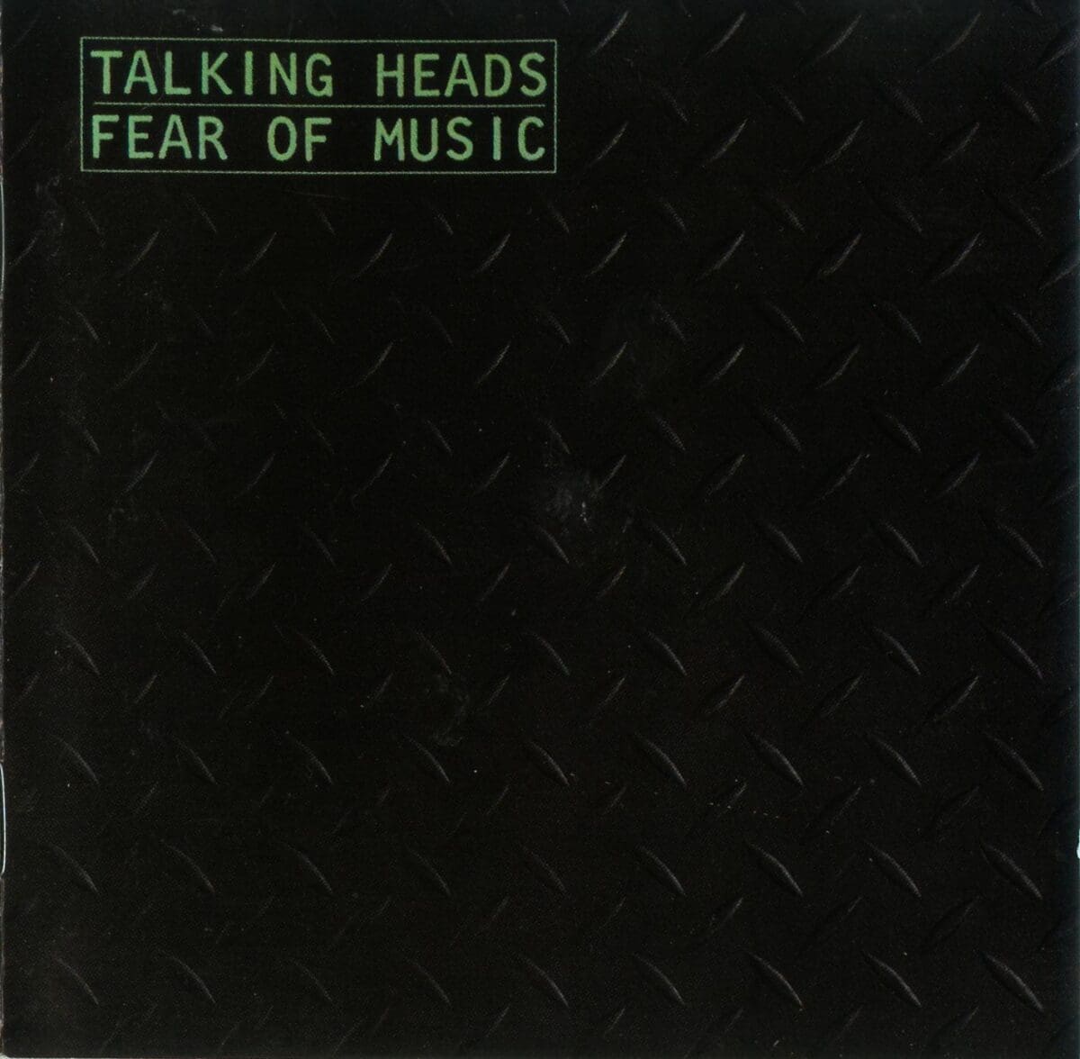 TALKING HEADS 「FEAR OF MUSIC」1979ポスター Talking Heads' 'Fear of Music' turns 47 on 3 August