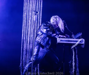 Sierra Veins at Out of Line festival, live photo by Karo Kratochwil