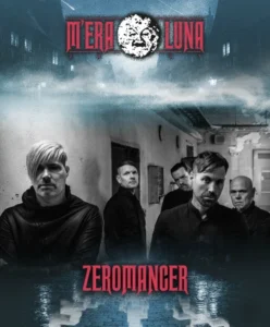 Zeromancer live promotional photo, confirmed for M'era Luna 2027